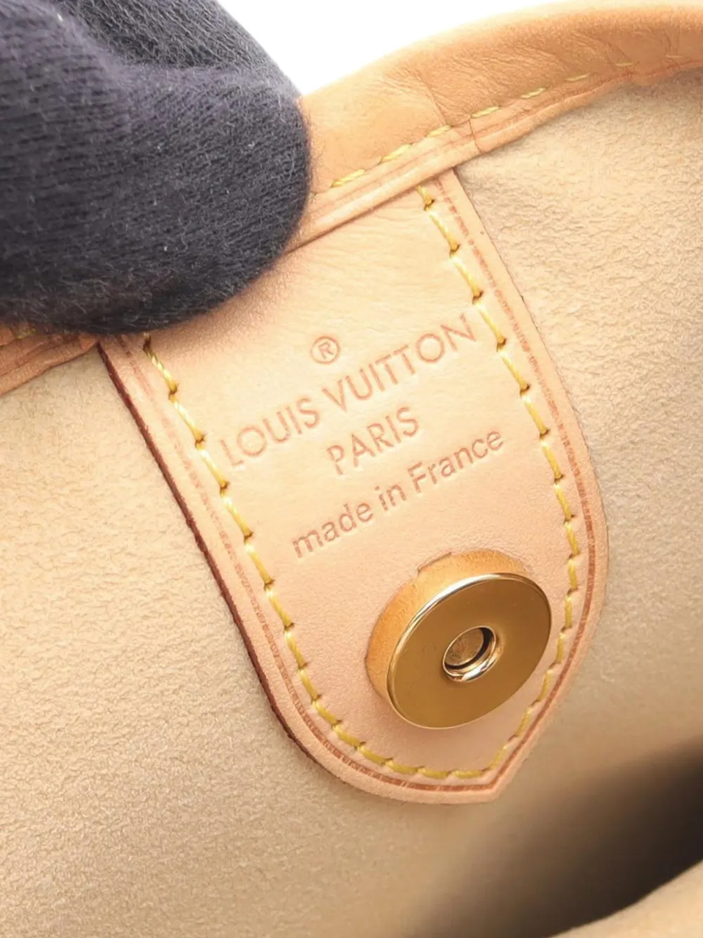 Pre-owned Louis Vuitton 2010 Monogram Galliera Pm Shoulder Bag In Brown