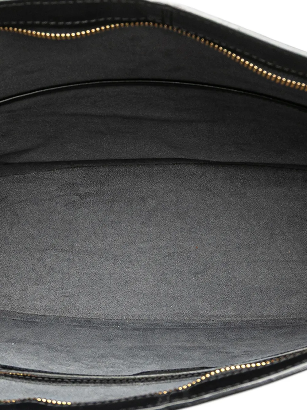 Pre-owned Louis Vuitton 2003 Epi Lussac Shoulder Bag In Black