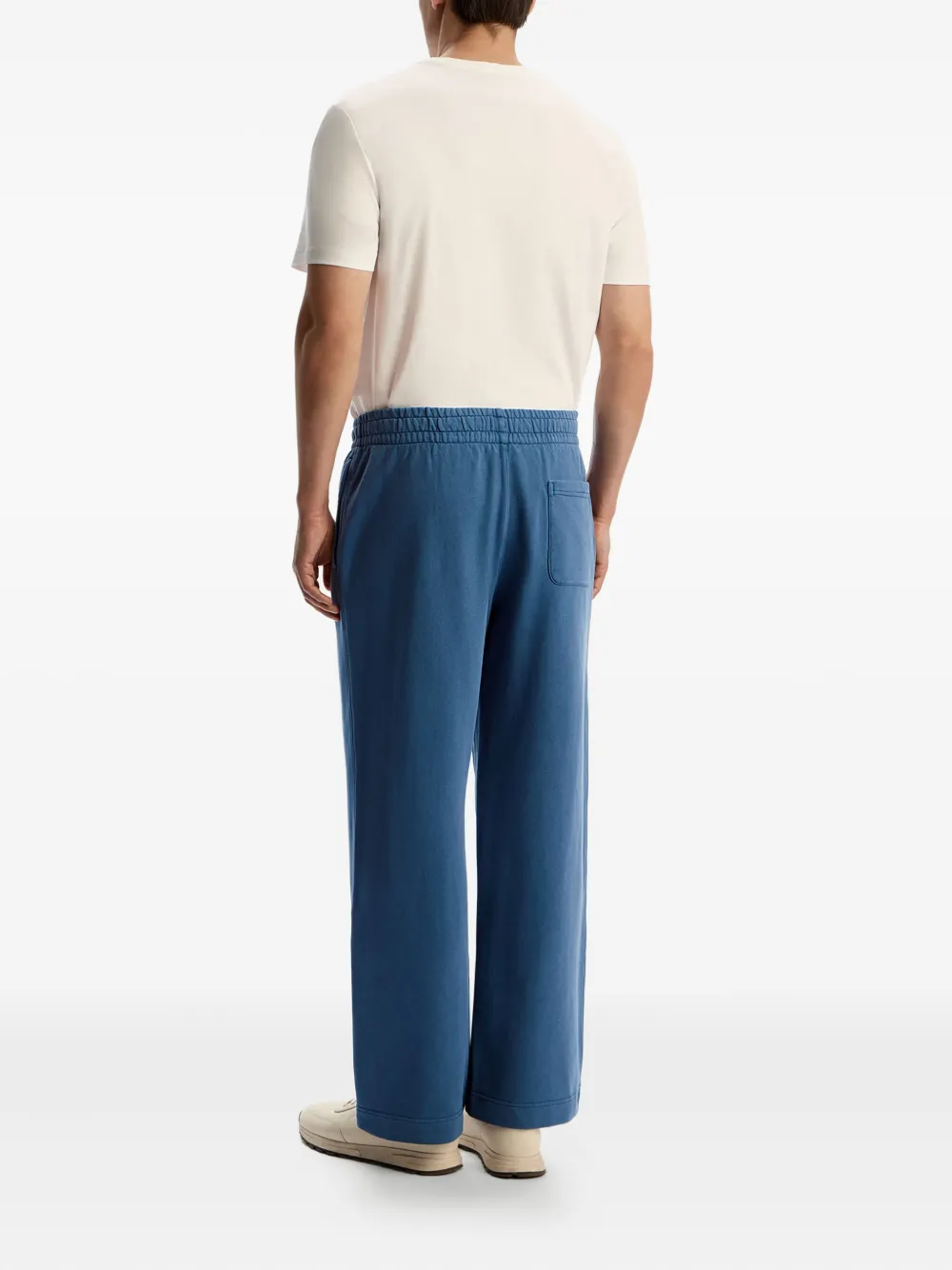 12 STOREEZ Joggingbroek met trekkoord en geverfd effect Blauw