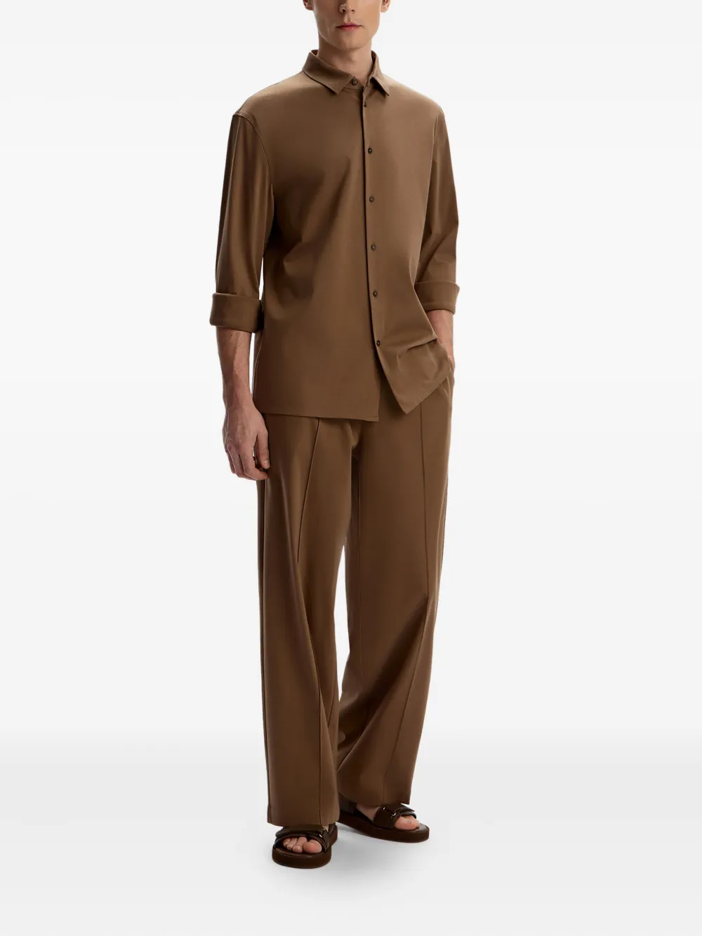 12 STOREEZ pantalon en coton Pima | Pantalons droits | Image 2