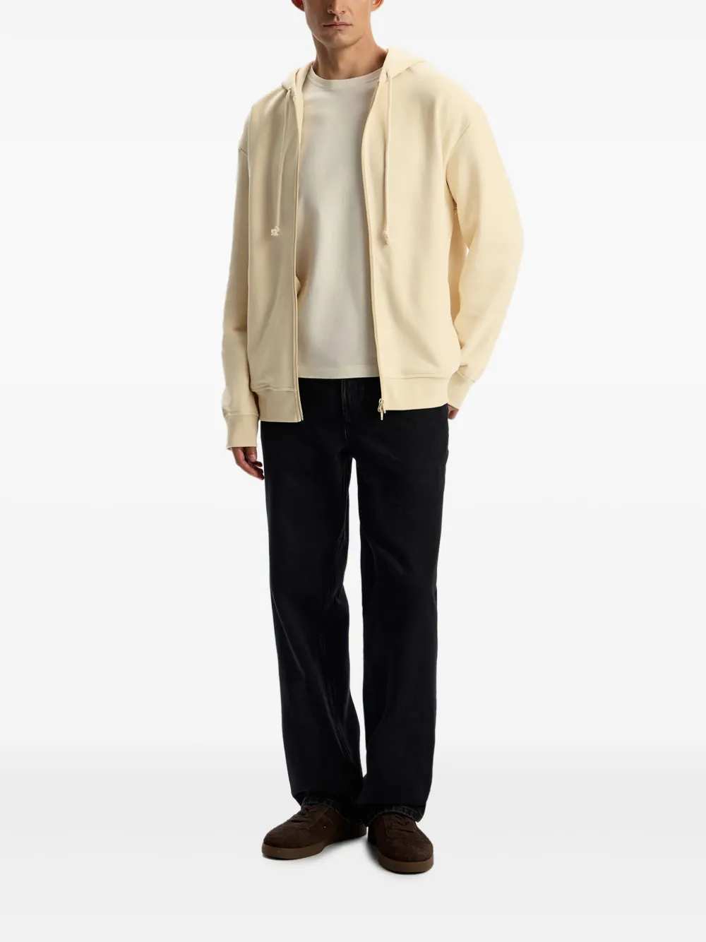 12 STOREEZ zip peached terry hoodie | Hoodies | Image 2