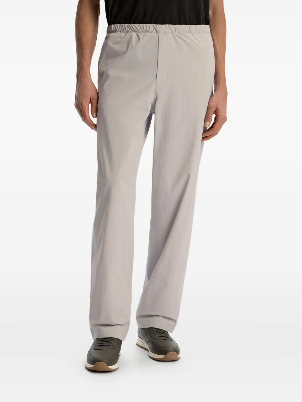 12 STOREEZ Elastische broek Grijs