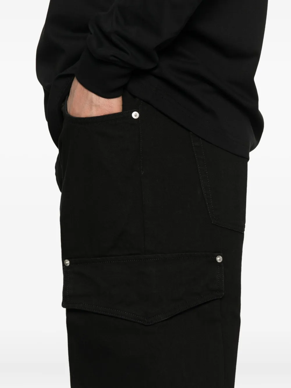 YES LONDON Skinny jeans Zwart