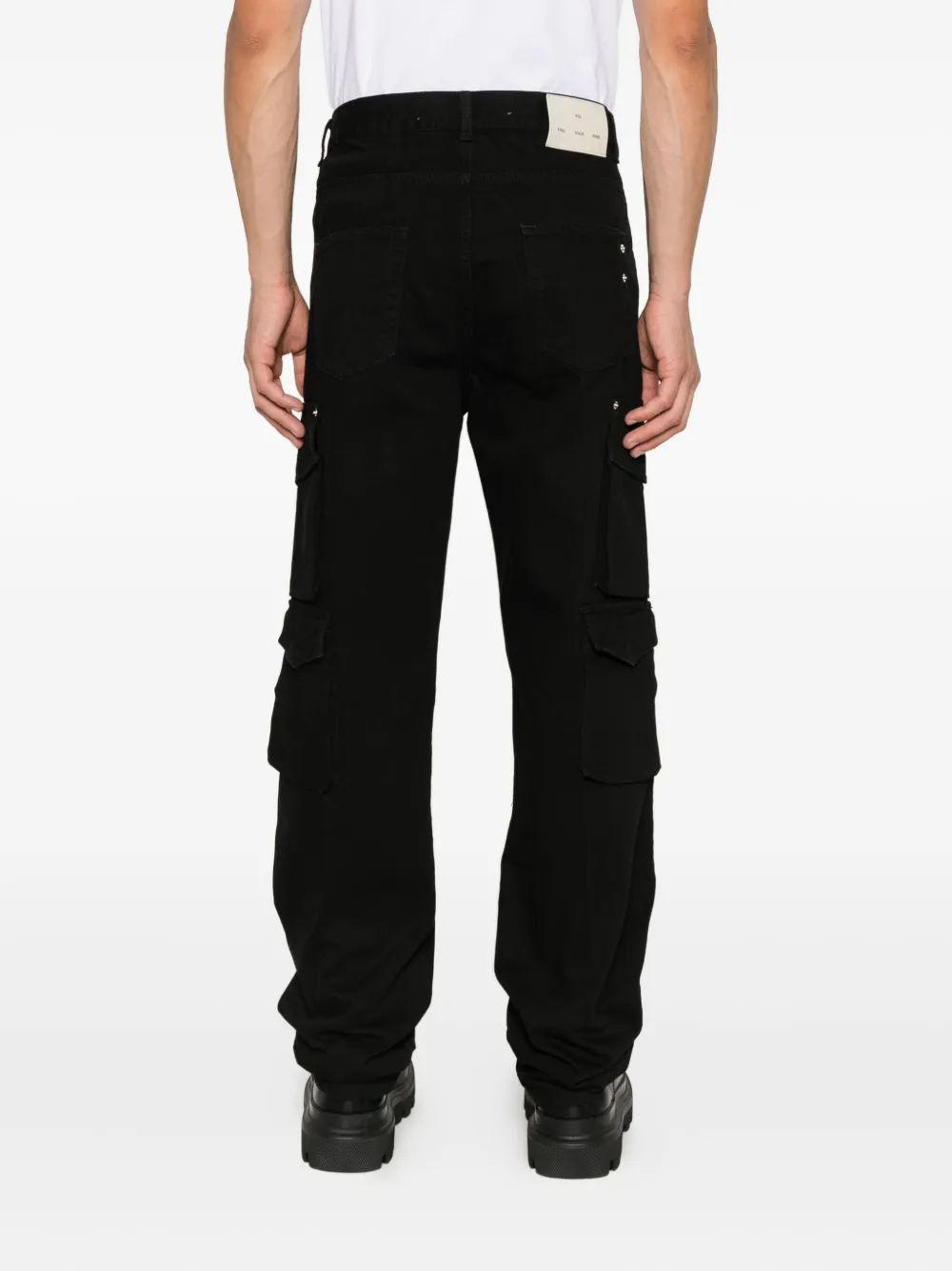 YES LONDON Skinny jeans Zwart