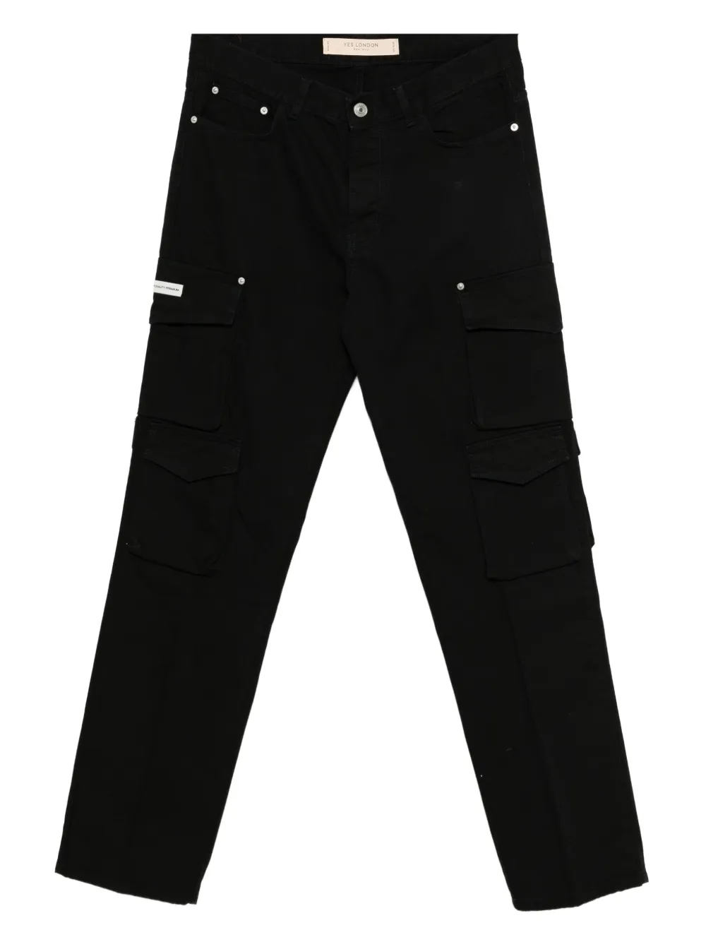 YES LONDON cargo-pocket jeans | Black | Image 1