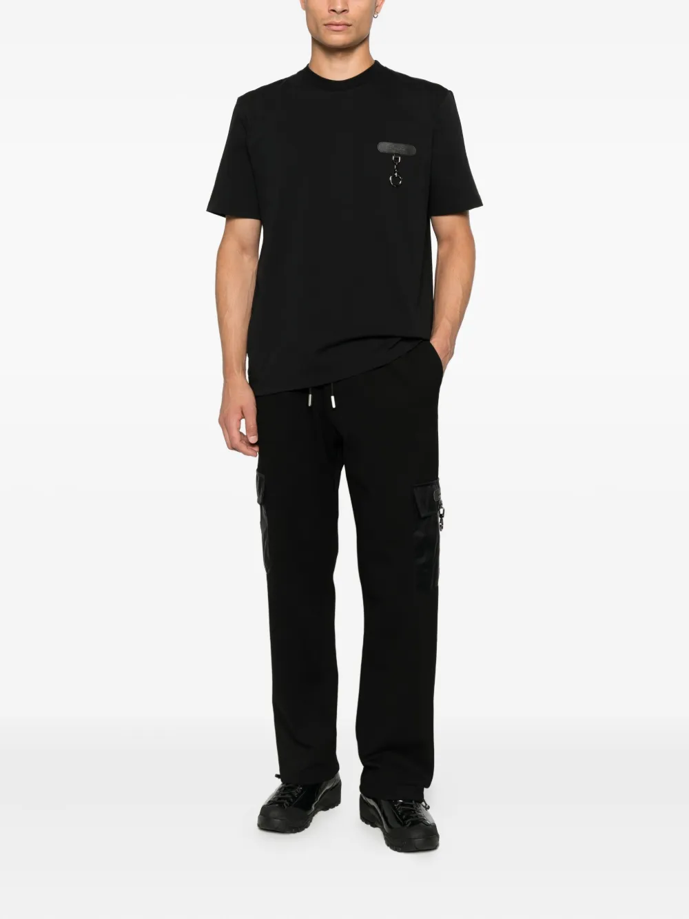 YES LONDON Cargo broek - Zwart