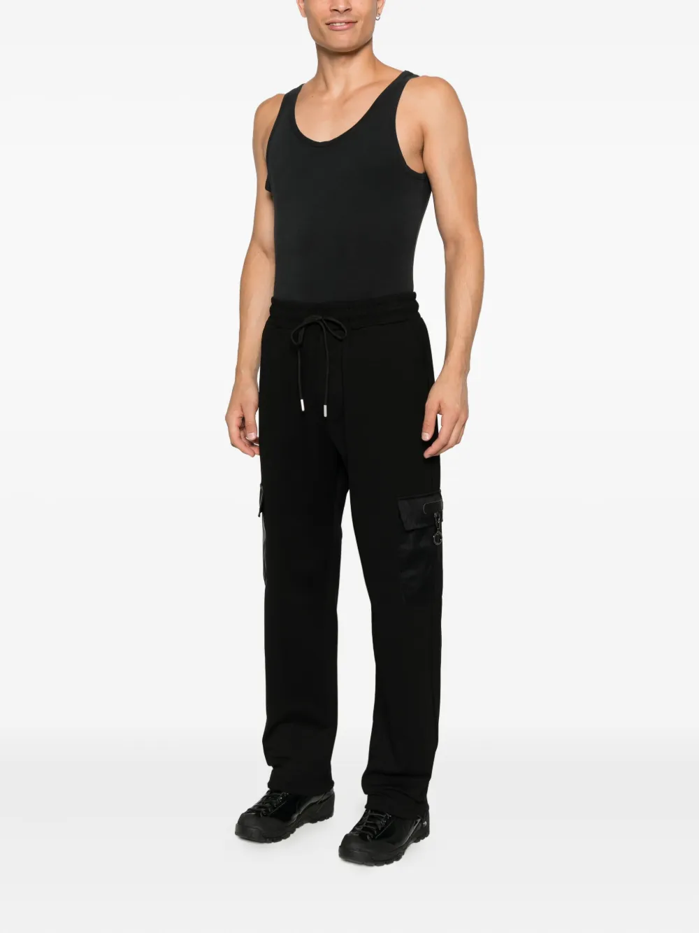 YES LONDON Cargo broek Zwart