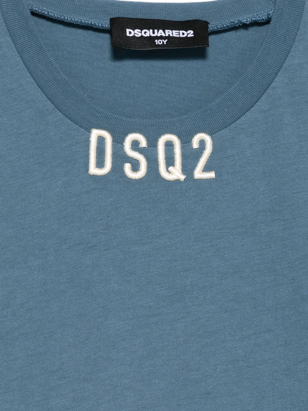 DSQUARED2 KIDS T-shirt met logopatch Blauw