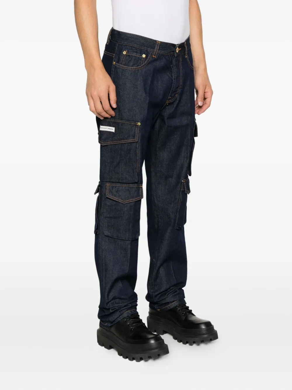 YES LONDON Skinny jeans Blauw