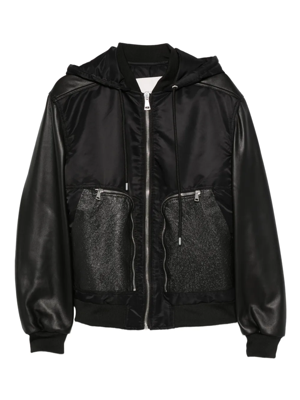 YES LONDON chamarra con capucha y paneles | negro | Image 1