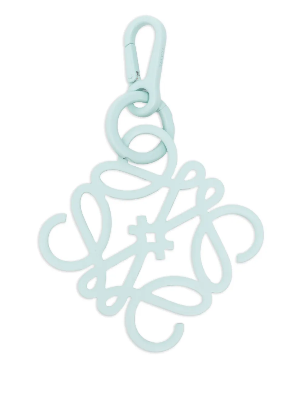  Loewe Anagram Charm Keychain - Blue 