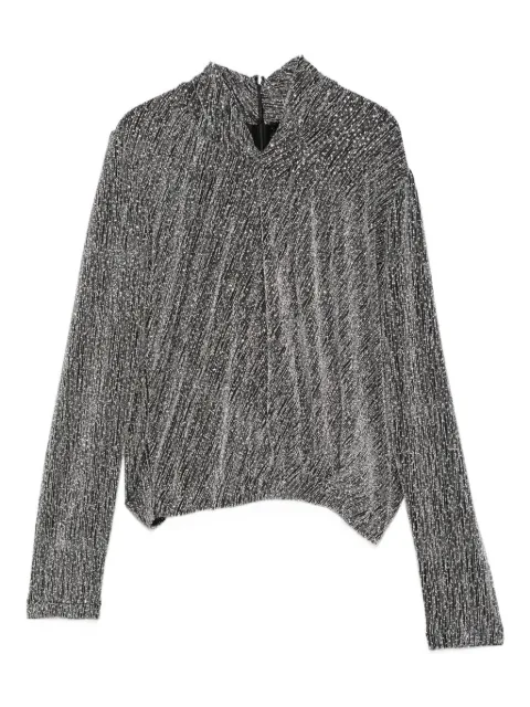 IRO metallisk sweater