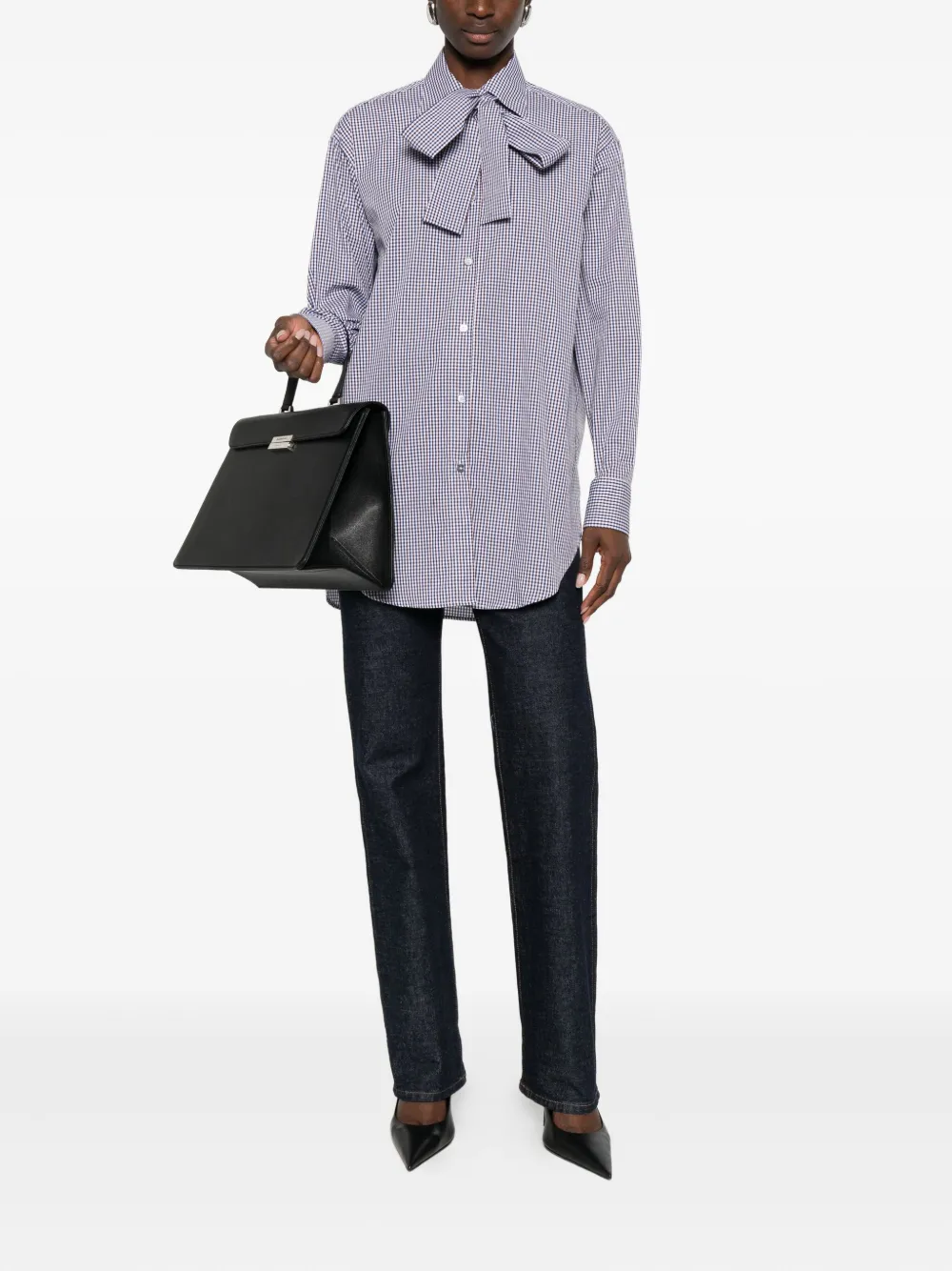 ARCHIVIO 67 checkered shirt - Blauw