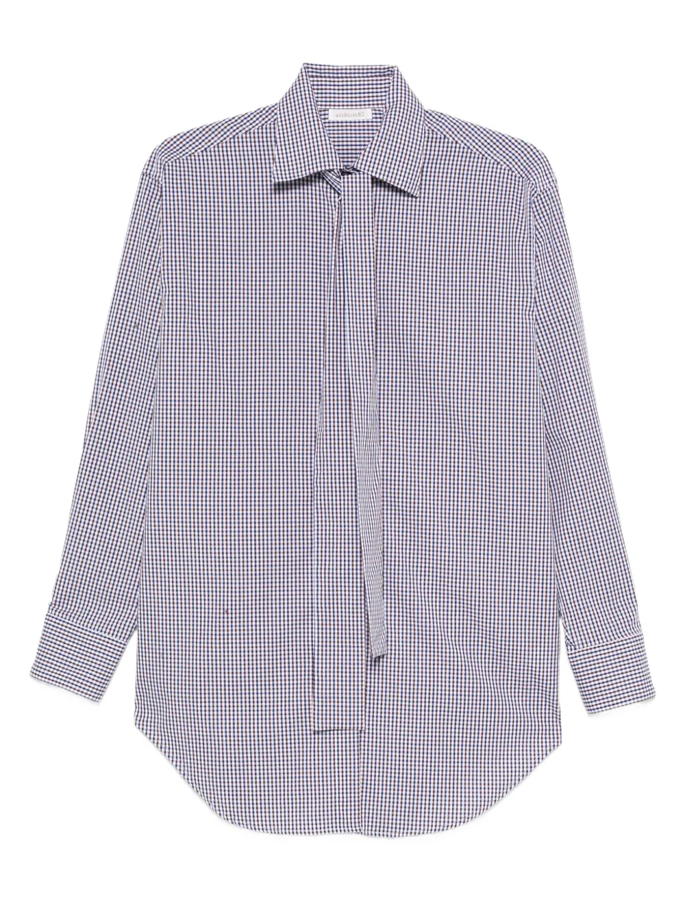 ARCHIVIO 67 checkered shirt - Blau
