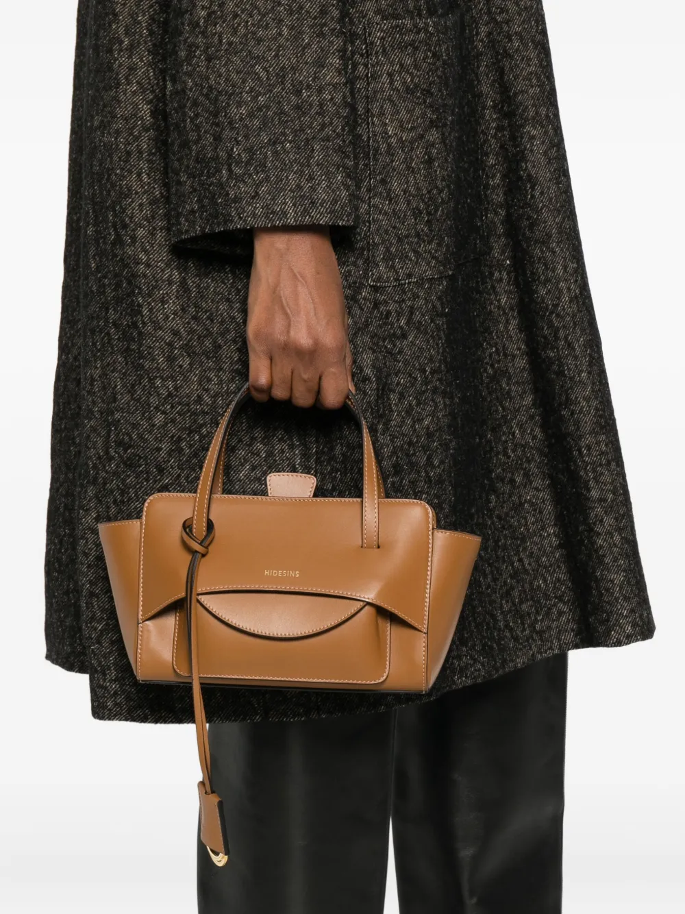 HIDESINS Tleather tote bag - Bruin