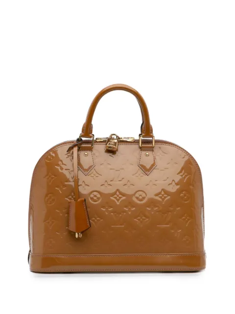 Louis Vuitton Pre-Owned 2013 Monogram Vernis Alma PM Handtasche