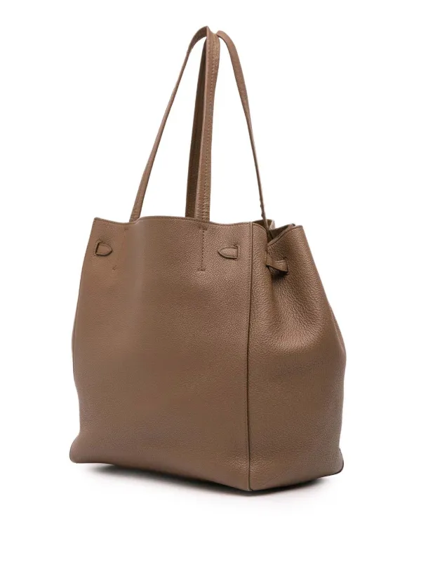 Celine Pre-Owned 2019 Small Leather Phantom Cabas Tote Bag Brown