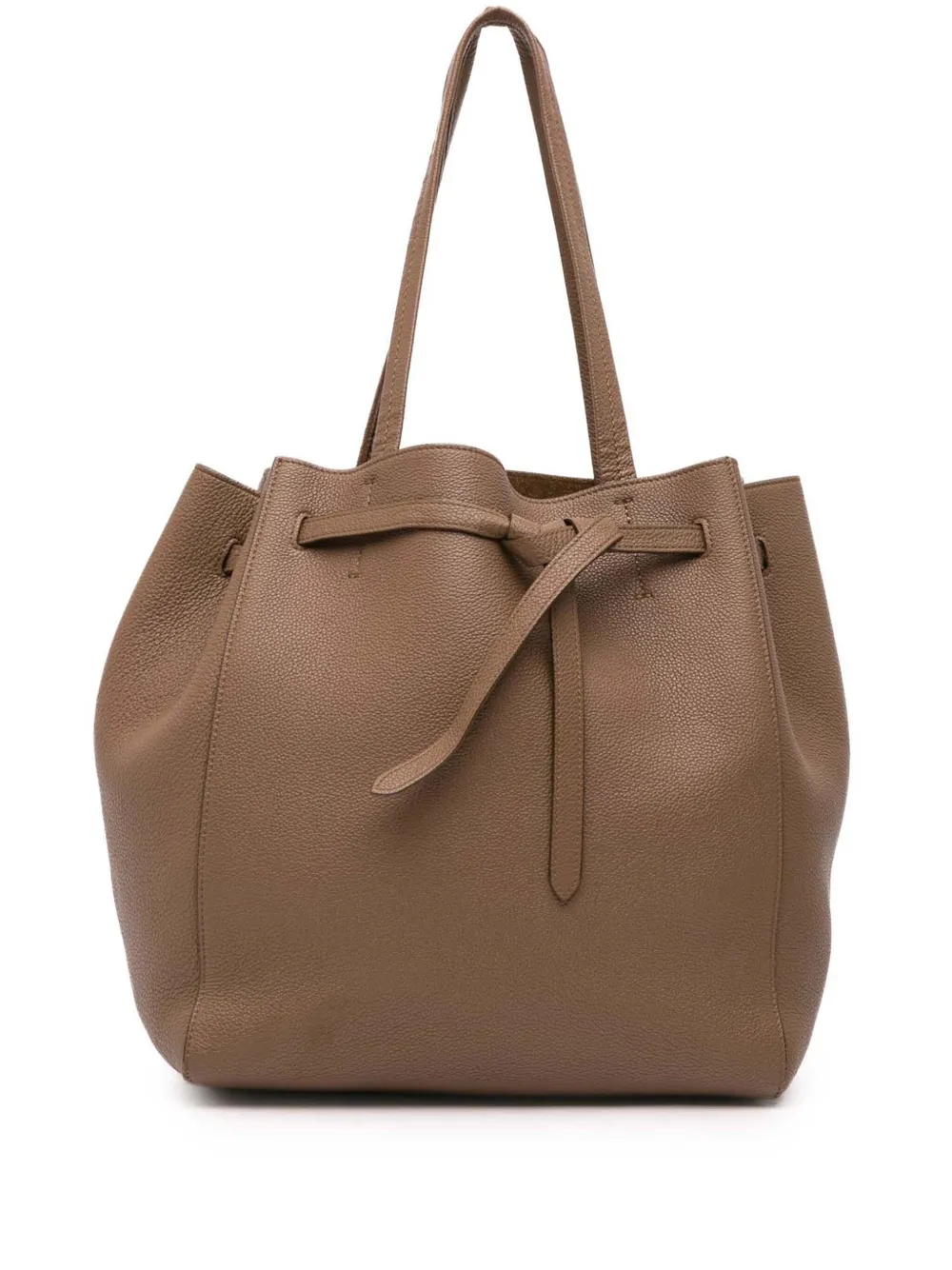 Celine Pre-Owned 2019 スモール レザー ファントム カバ トートバッグ - ブラウン Celine Pre-Owned 2019 スモール レザー ファントム カバ トートバッグ - ブラウン