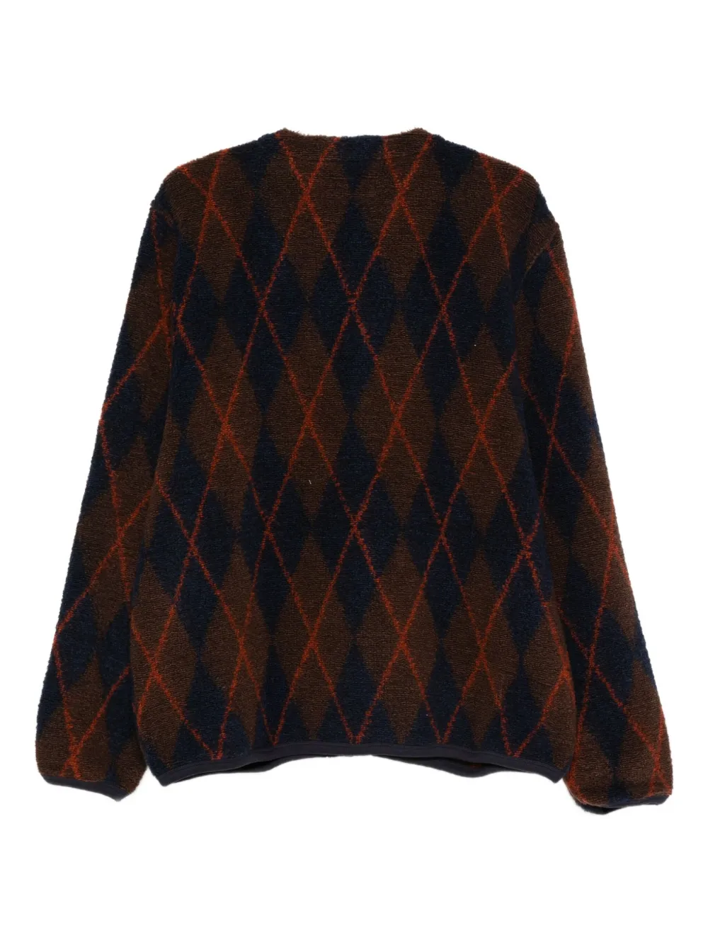 Universal Works argyle-pattern cardigan | Cardigans | Image 2