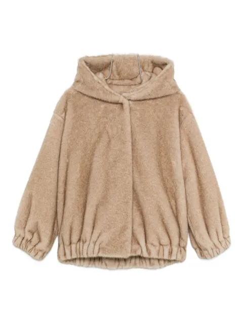 Antonelli hooded faux-fur coat