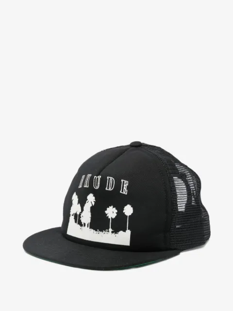 RHUDE logo cap