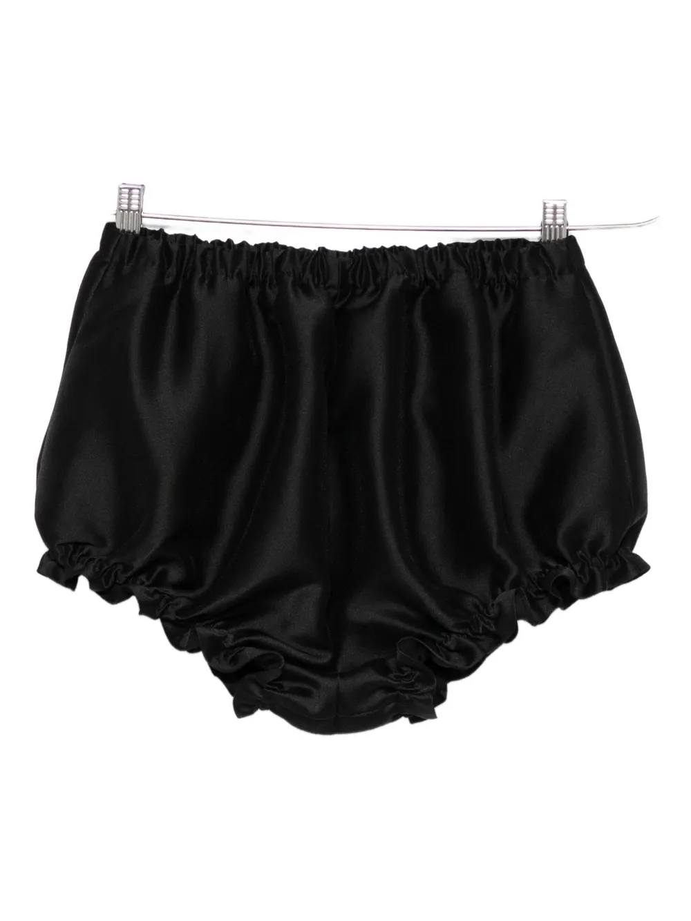 Shushu-tong Ruffled Shorts In Black