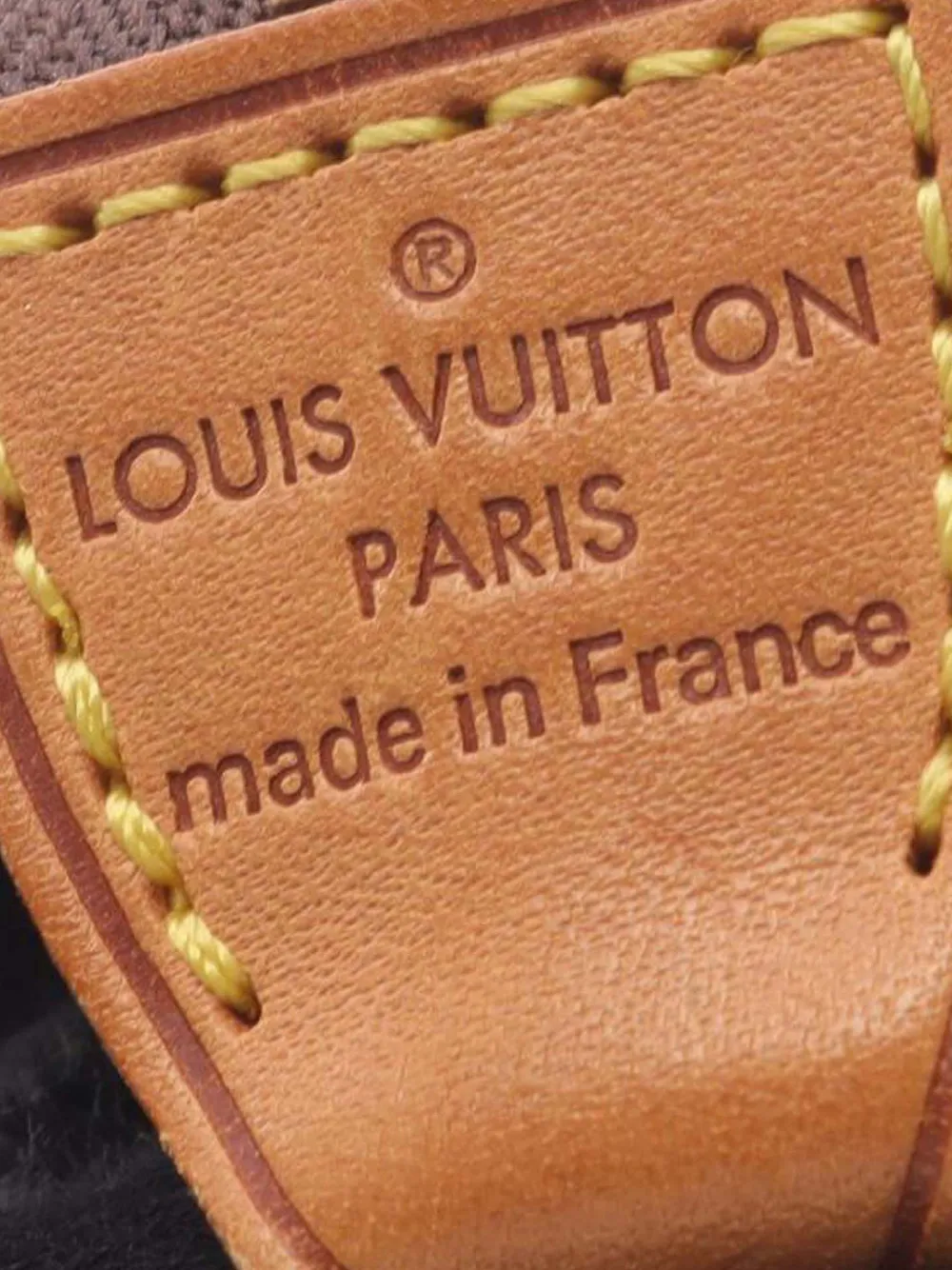 Pre-owned Louis Vuitton 2012 Monogram Mini Pochette Accessoires Handbag In Brown