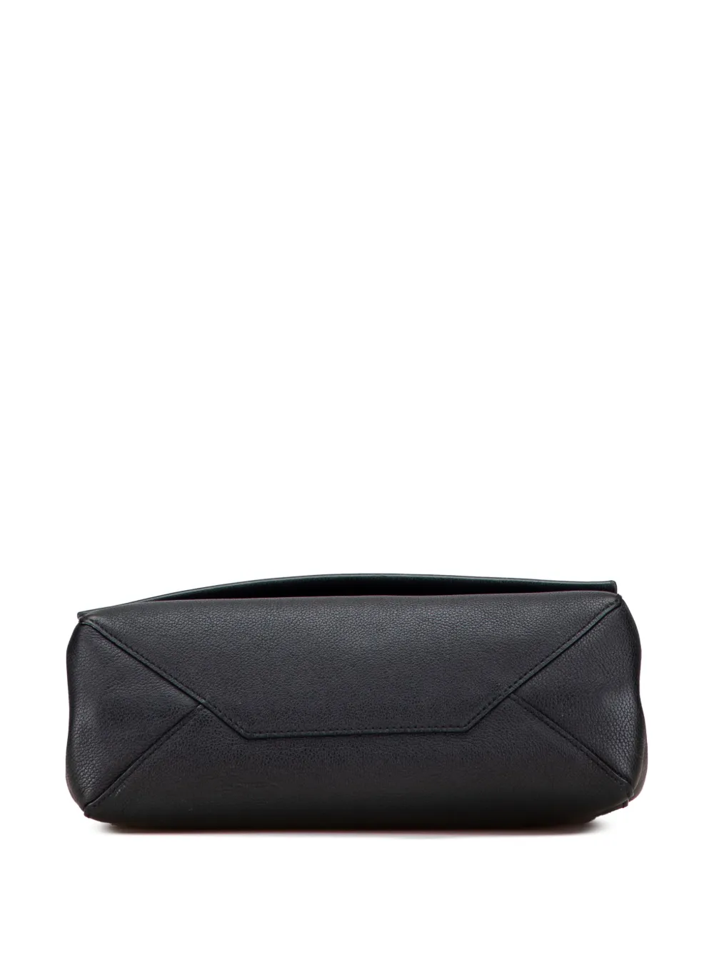 Pre-owned Louis Vuitton 2017 Leather Lockme Ii Satchel In Black