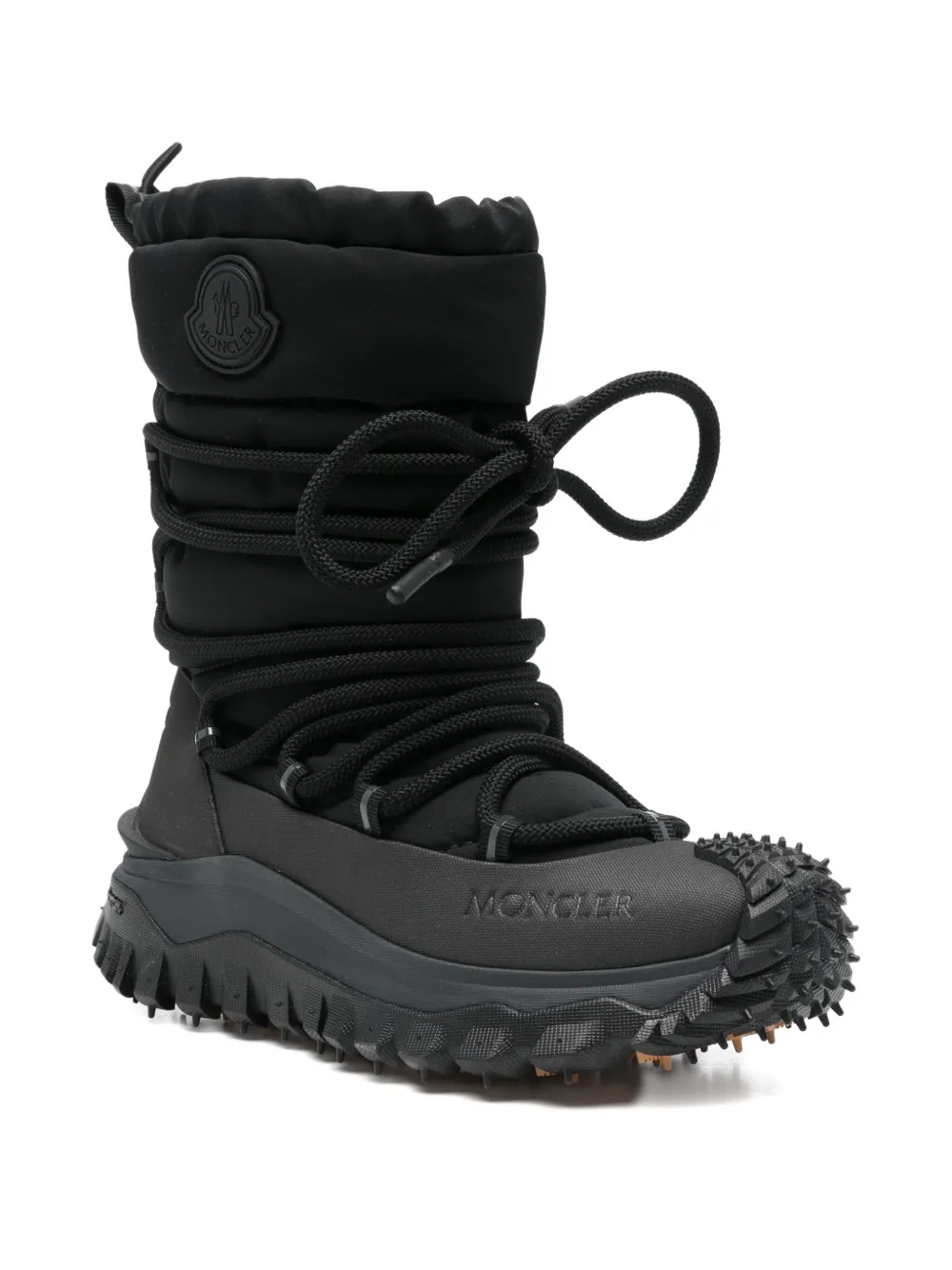 Moncler Trailgrip Après gewatteerde snowboots Zwart
