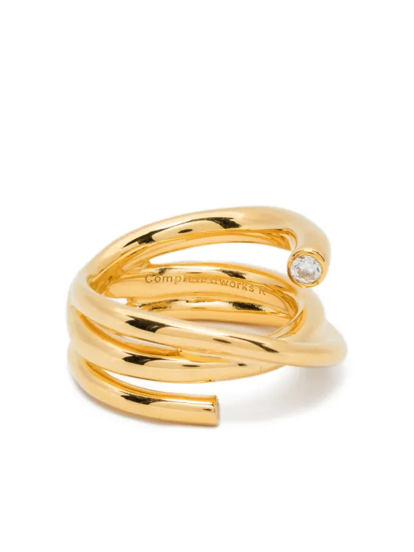 Completedworks Coil Ring in Gold