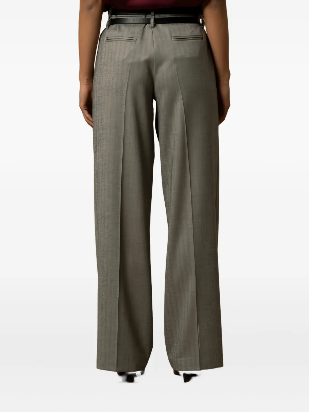Kocca Gregor Pleated-front Trousers In Gray