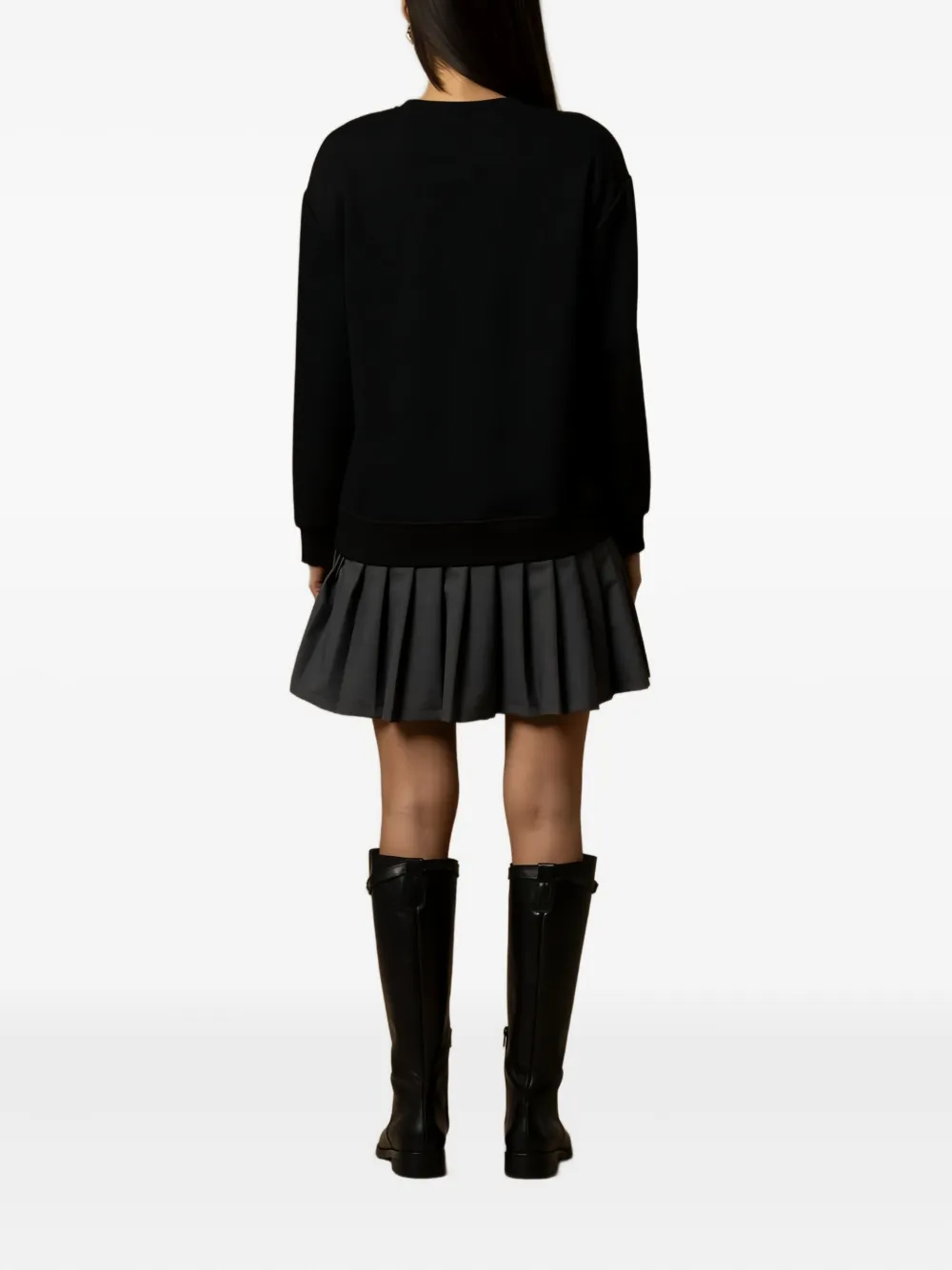 Kocca Anand Layered Mini Dress In Black