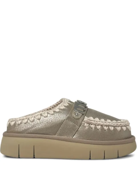 Mou Bounce platform mules