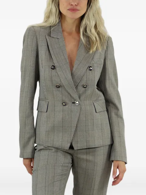 Kocca Ilyassa double-breasted plaid blazer