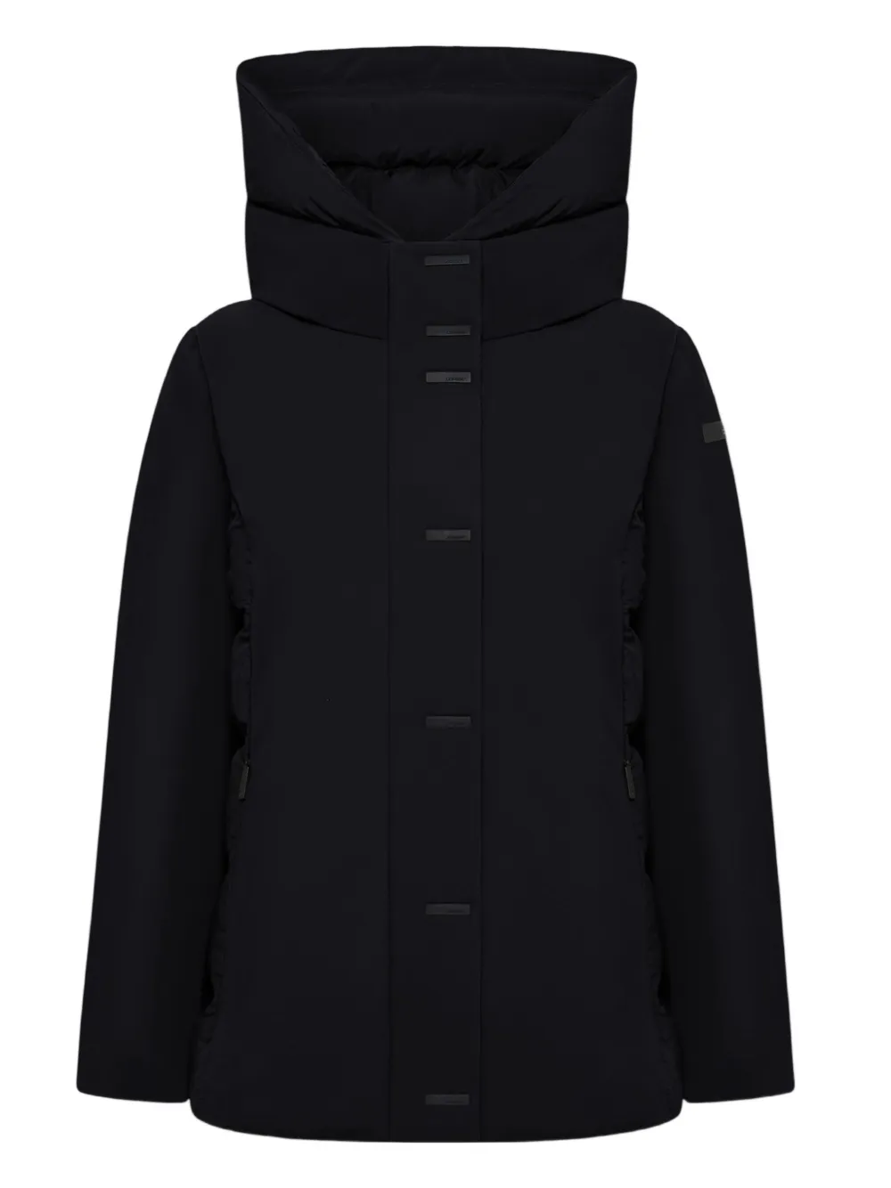 Rrd Surflex Winter Hybrid Zar Wom Coat In Black