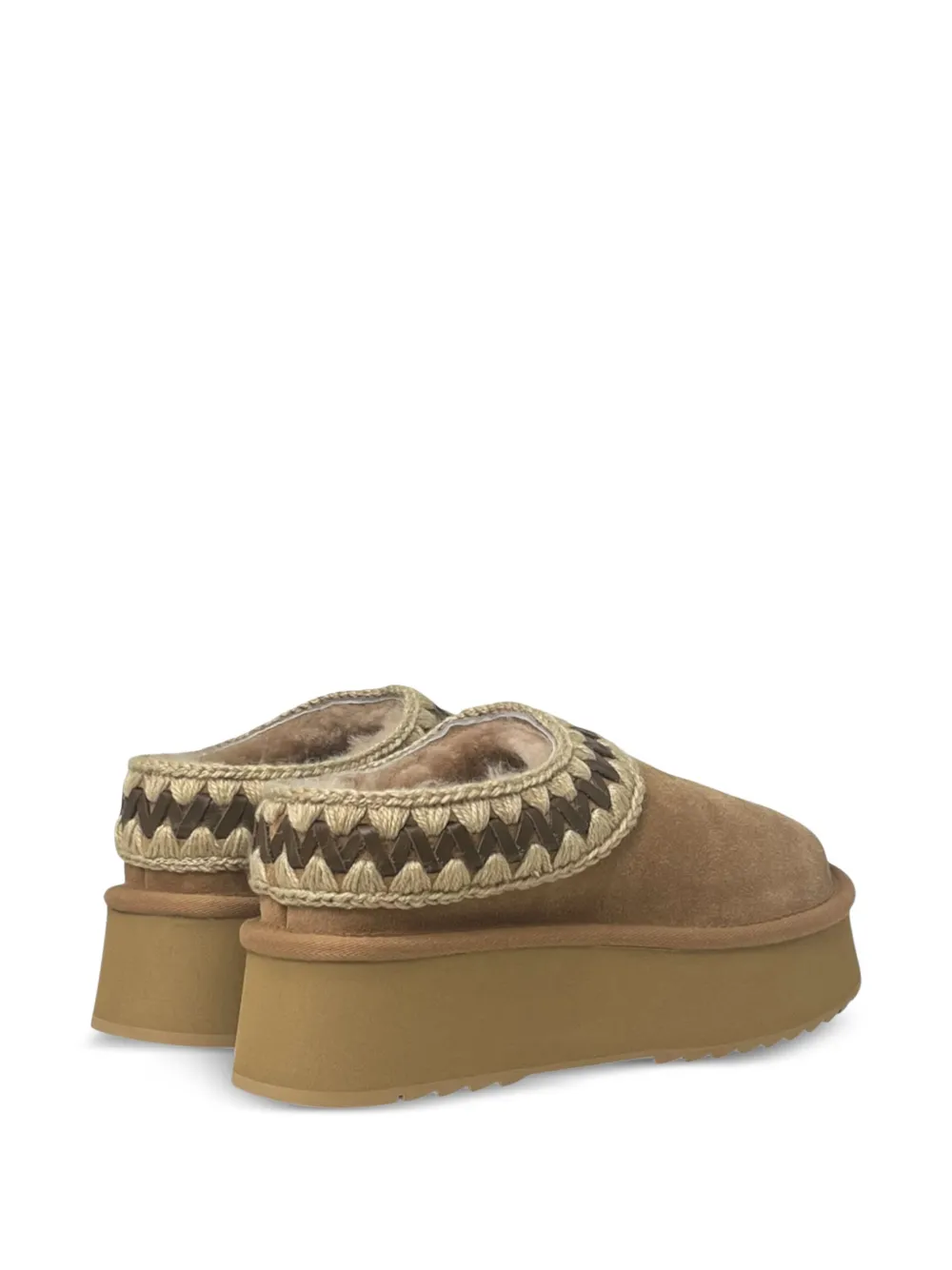 Mou suede platform mules | Flat Mules | Image 2