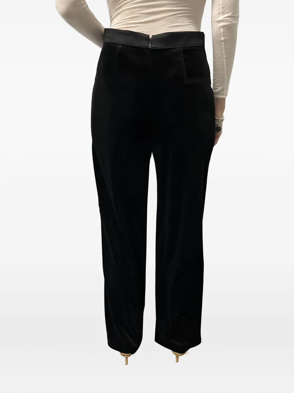 Liu •jo Jersey Long Trousers In Black