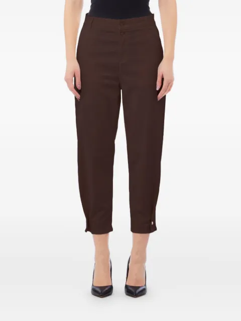 LIU JO pantalones balloon con botones