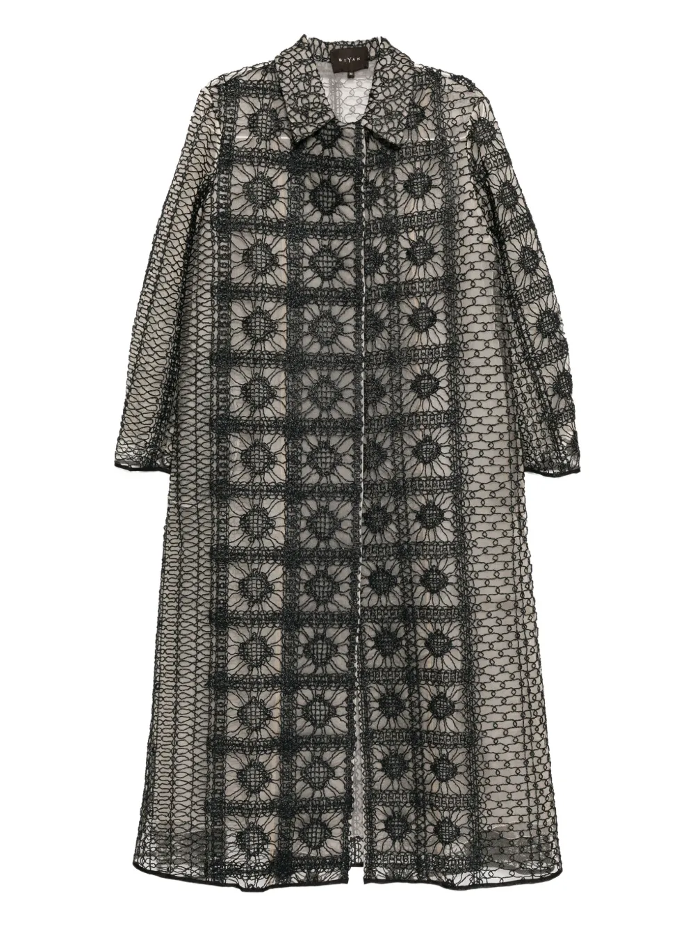 Biyan Machame Coat In Black