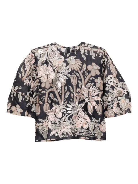Biyan blusa con estampado floral
