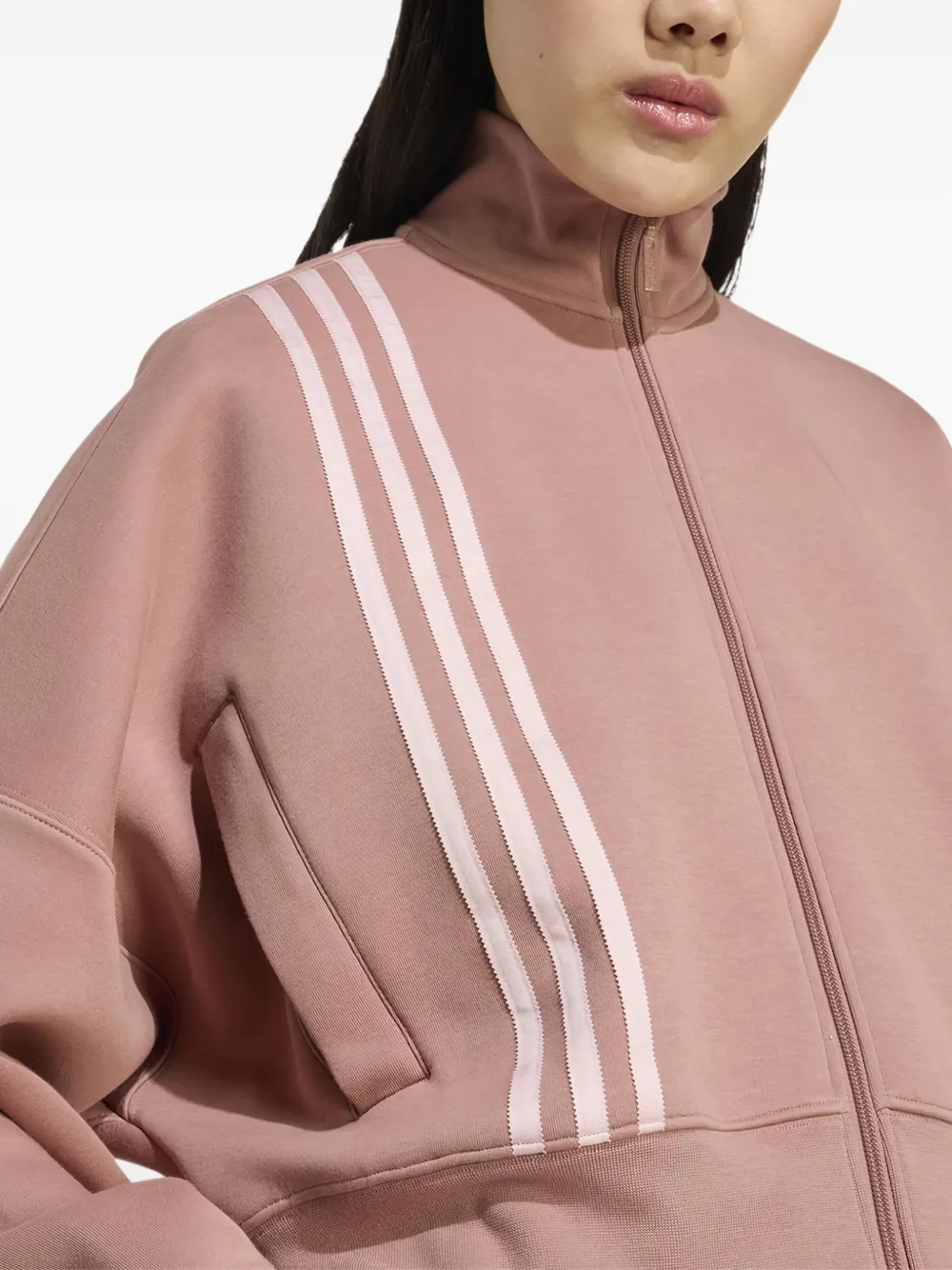 Adidas Originals Off Placed Zip-up Sweatshirt In Multi