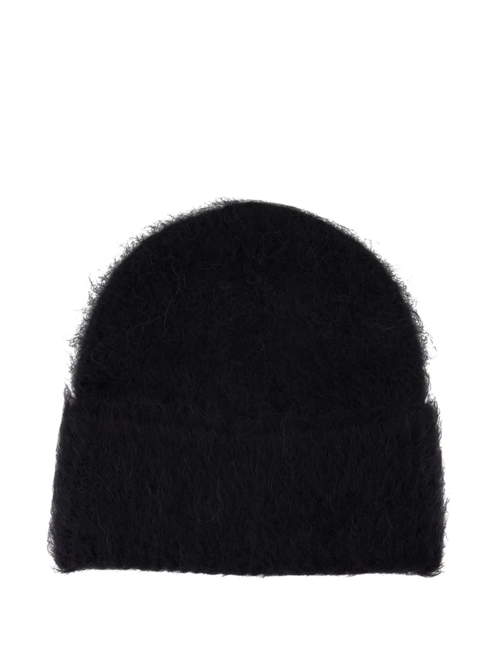 TOTEME alpaca knit beanie - Zwart