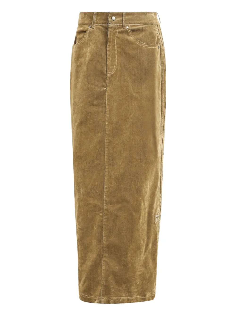 Adidas Originals Adibreak Cotton Skirt In Neutral