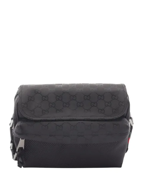 Gucci Pre-Owned 2016-2025 Medium GG Nylon Web Nexus crossbody bag