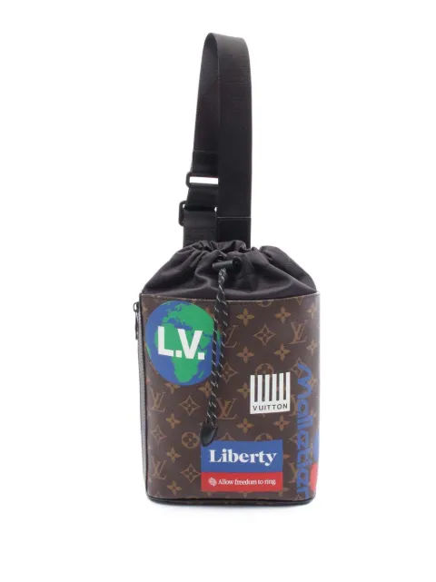 Louis Vuitton Pre-Owned sac à bandoulière monogrammé Chalk Sling (2019)