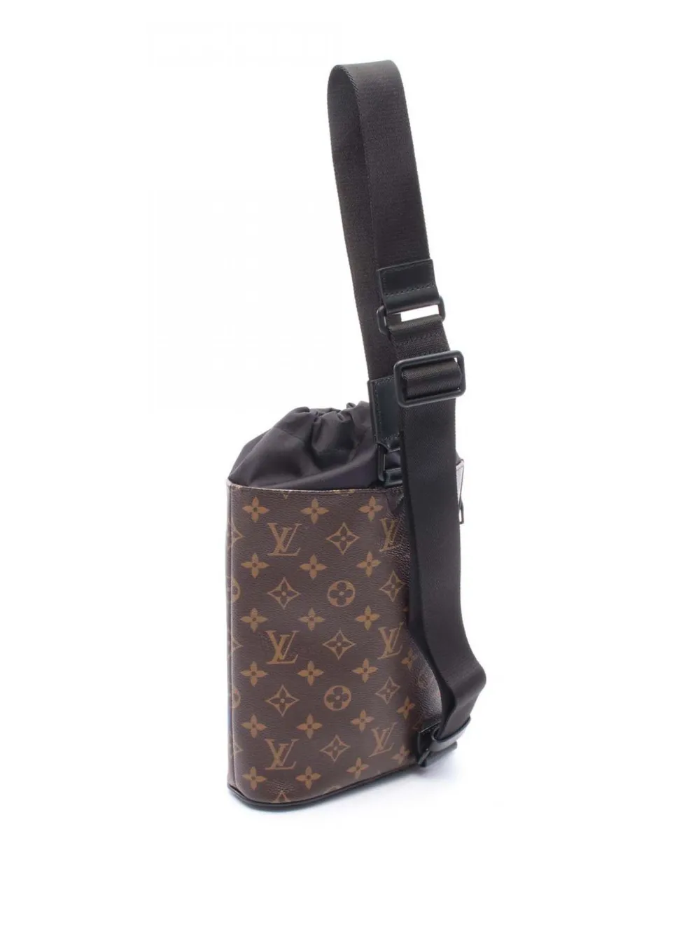 Pre-owned Louis Vuitton 2019 Monogram Chalk Sling Bag Crossbody Bag In Brown