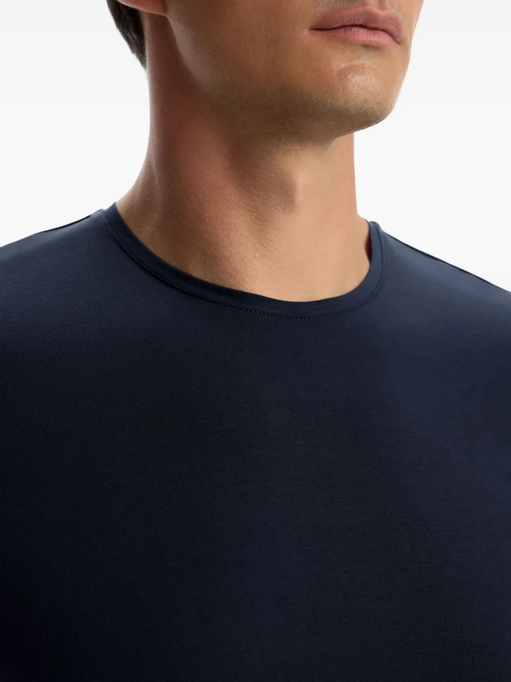 12 STOREEZ Getailleerd T-shirt Blauw