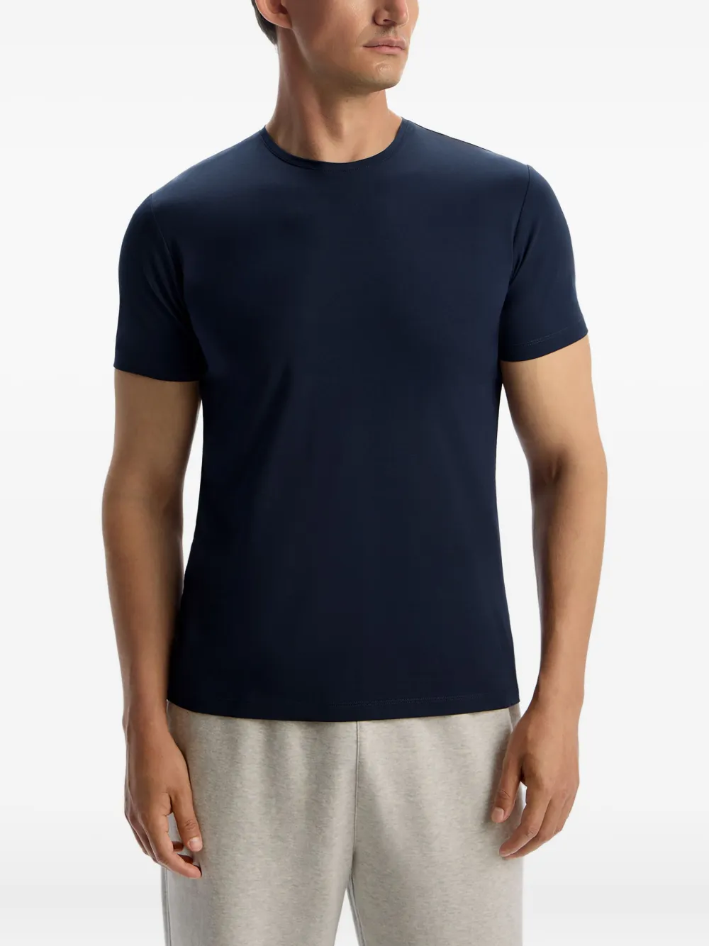 12 STOREEZ Getailleerd T-shirt Blauw