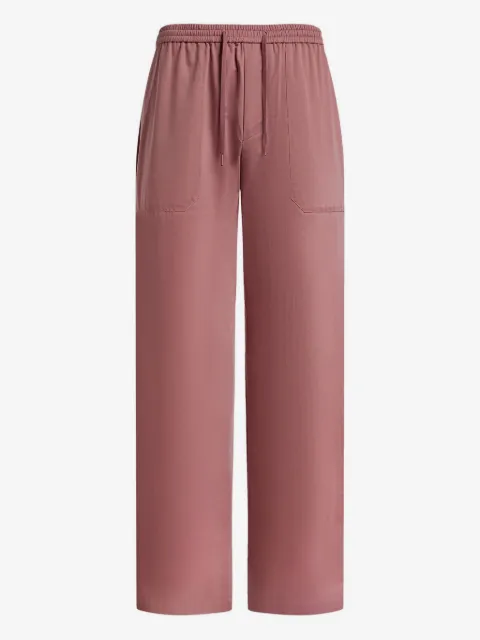 12 STOREEZ drawstring pocket cotton trousers
