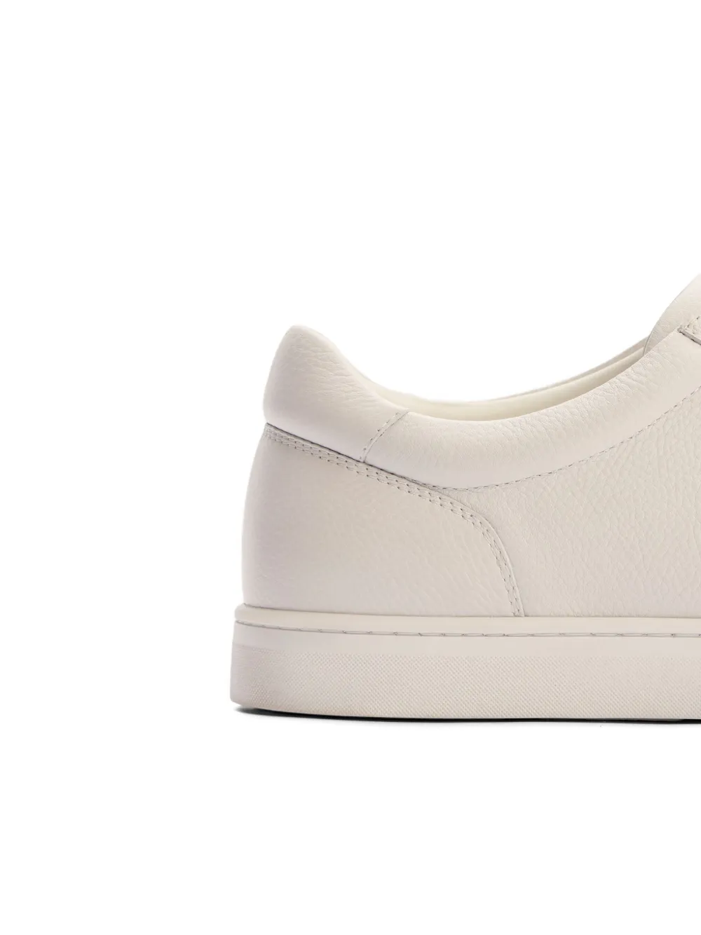 12 STOREEZ 30 mm leren sneakers Beige